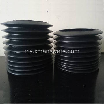 ပိုက်များအတွက် စိတ်ကြိုက် Spiral Rubber Silicon Expansion Bellows